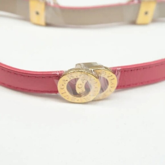 100% Authentic BVLGARI Leather Double Coil Wrap Bracelet 441-072324 - Picture 4 of 11